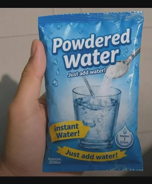 Powdered Water